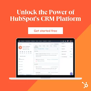 HubSpot CRM Sidebar