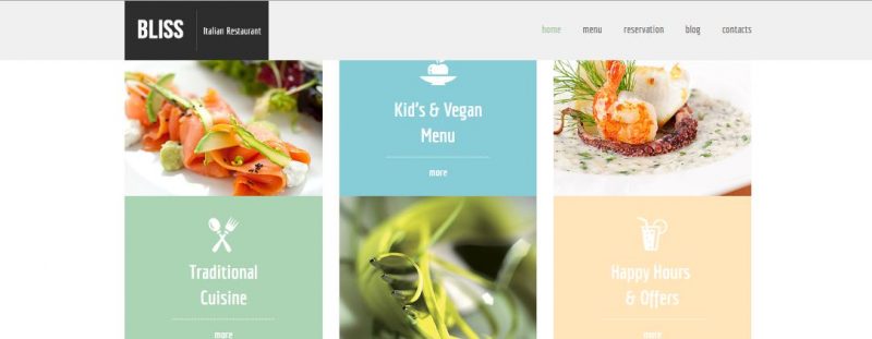 Bliss CSS3 HTML5 Template